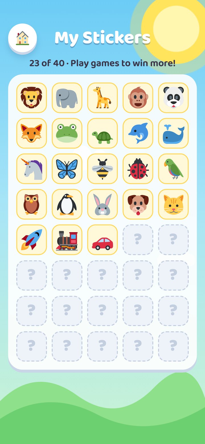The sticker book