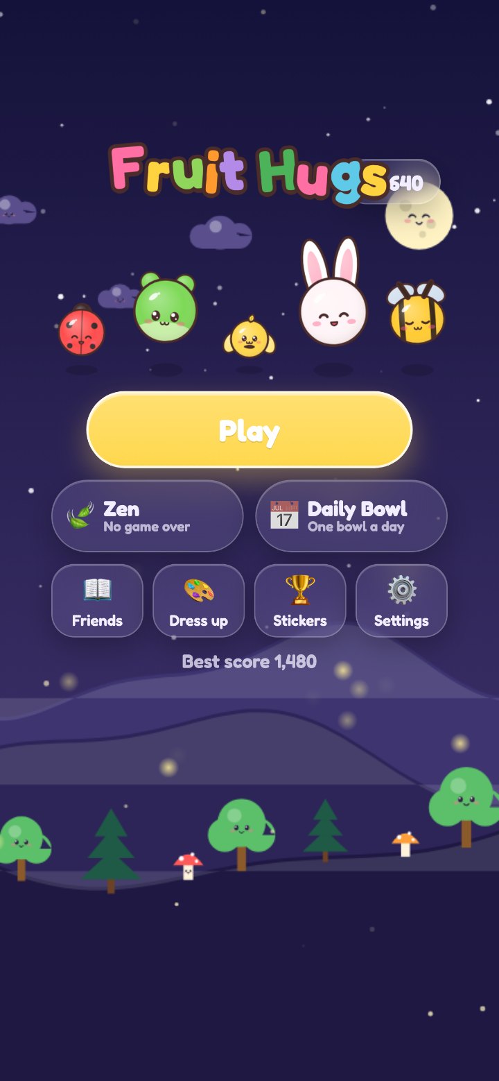 Cozy Critters under a starry night