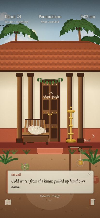Drawing water from the well